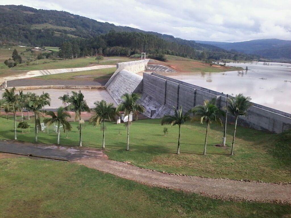 Após 9 dias em processo de esvaziamento, Barragem Oeste de Taió registra 7,2% de armazenamento