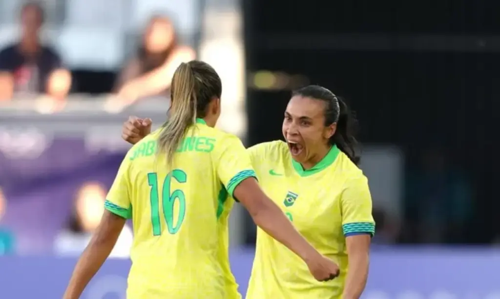 Brasil vence Nigéria na estreia do futebol feminino nos Jogos Olímpicos de Paris