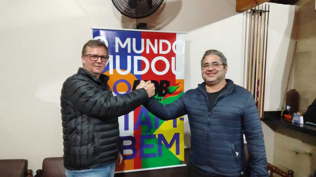 MDB anuncia Israel Olegário e Valdecir Ferens como pré-candidatos a prefeito e vice em Santa Terezinha