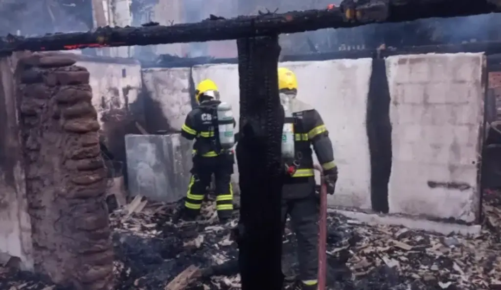 Incêndio em Alfredo Wagner deixa uma vítima fatal