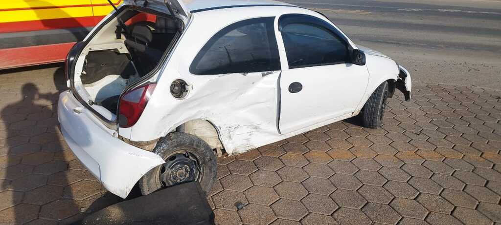 Acidente de trânsito deixa duas mulheres feridas na SC-110, em Petrolândia