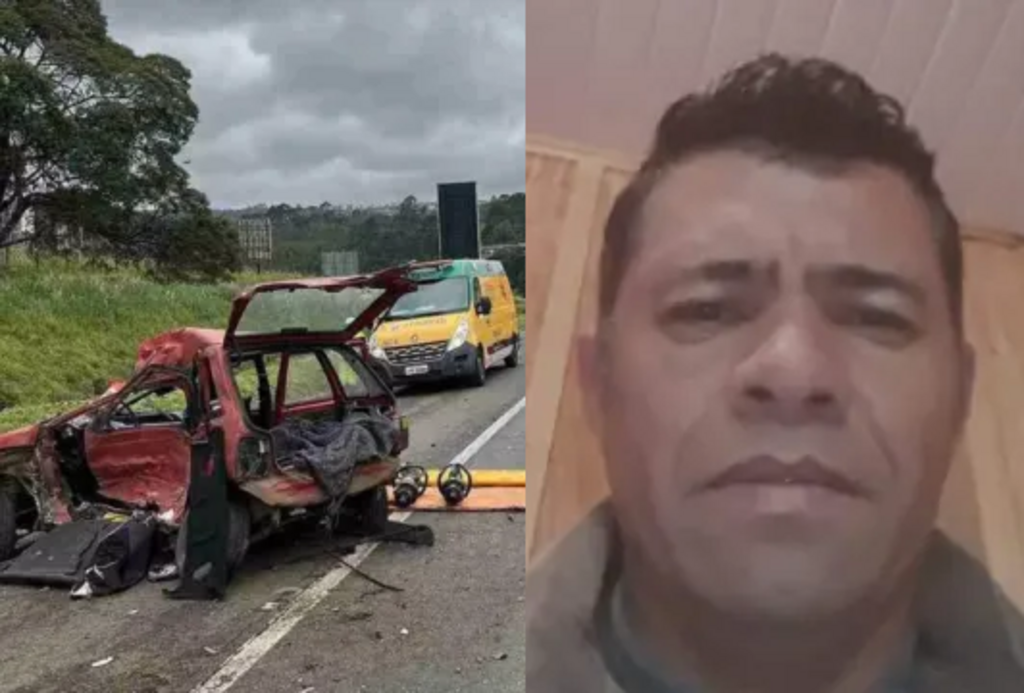 Motorista morre após se envolver em acidente na BR-116, em Santa Cecília