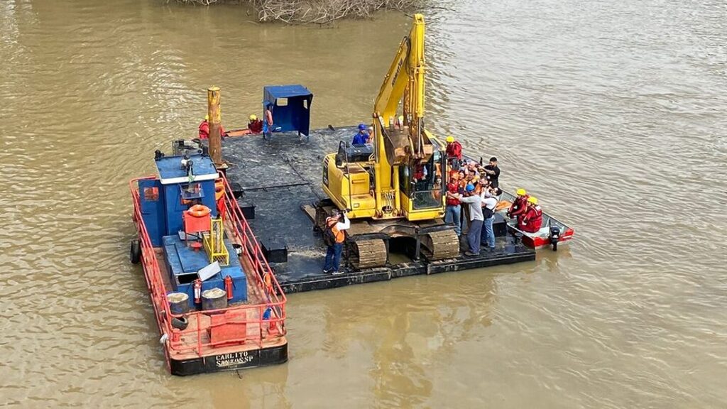 Obra de dragagem no Vale do Itajaí atrasa e estado amplia prazo de conclusão