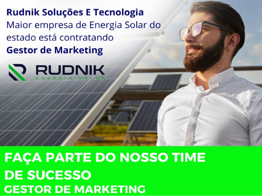 Rudnik está contratando Gestor de Marketing