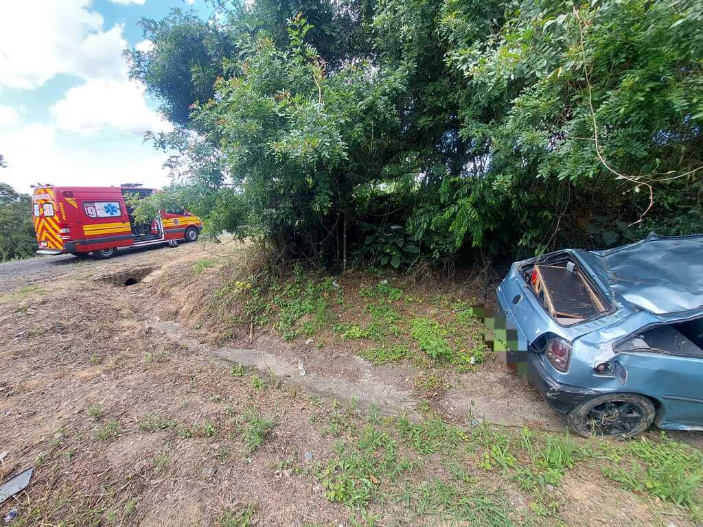 Saída de pista é registrada em Pouso Redondo