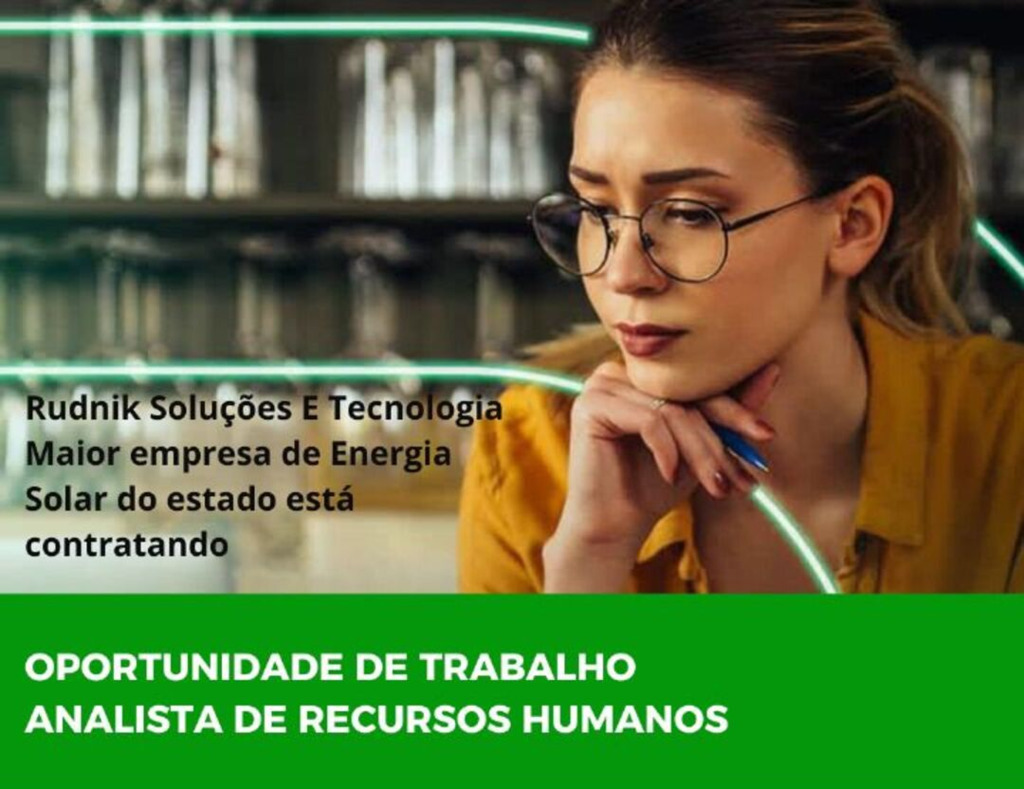 Rudnik está contratando Analista de Recursos Humanos