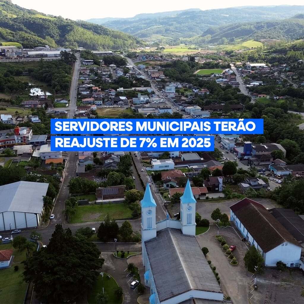 Servidores Municipais de Salete terão reajuste de 7% em 2025